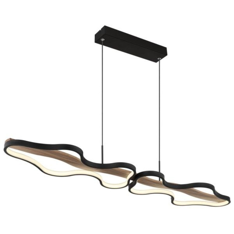 BEZZYpendant lamp metal black matt, LED