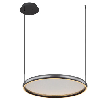 BRIGGSpendant lamp metal black matt, LED