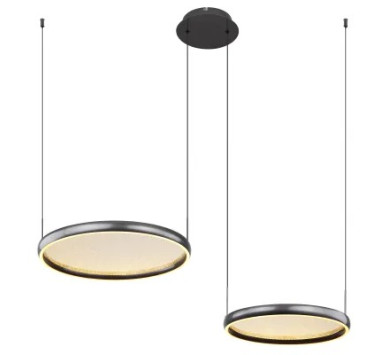 BRIGGSpendant lamp metal black matt, LED