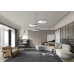 BRIGGSpendant lamp metal black matt, LED