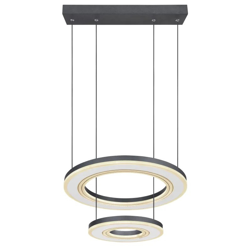 BLASIUSpendant lamp metal black, LED