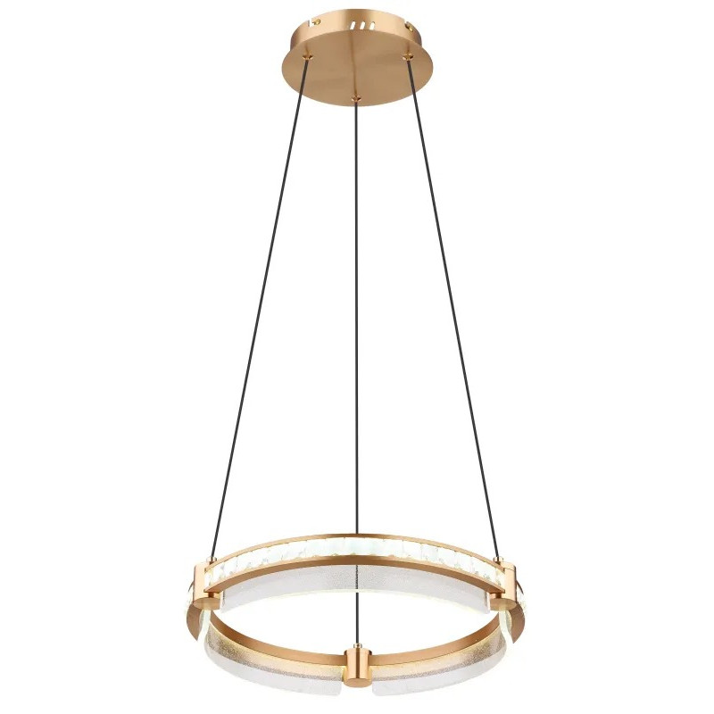 BLONDIEpendant lamp metal gold colors, LED