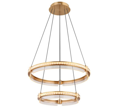 BLONDIEpendant lamp metal gold colors, LED