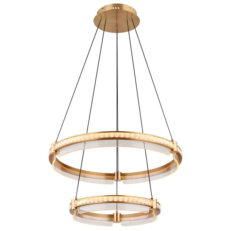 BLONDIEpendant lamp metal gold colors, LED