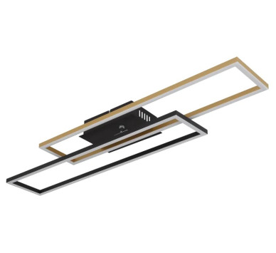 DAKARIceiling light metal black matt, LED