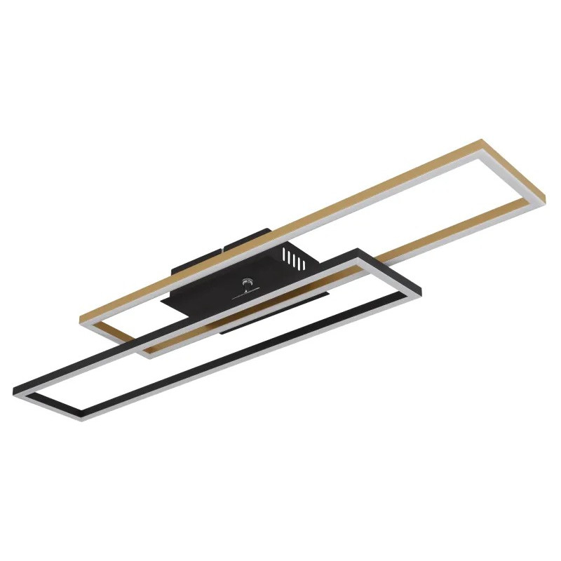 DAKARIceiling light metal black matt, LED