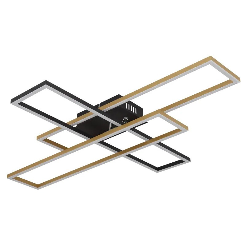 DAKARIceiling light metal black matt, LED