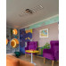 DAKARI ceiling light metal black matt, LED
