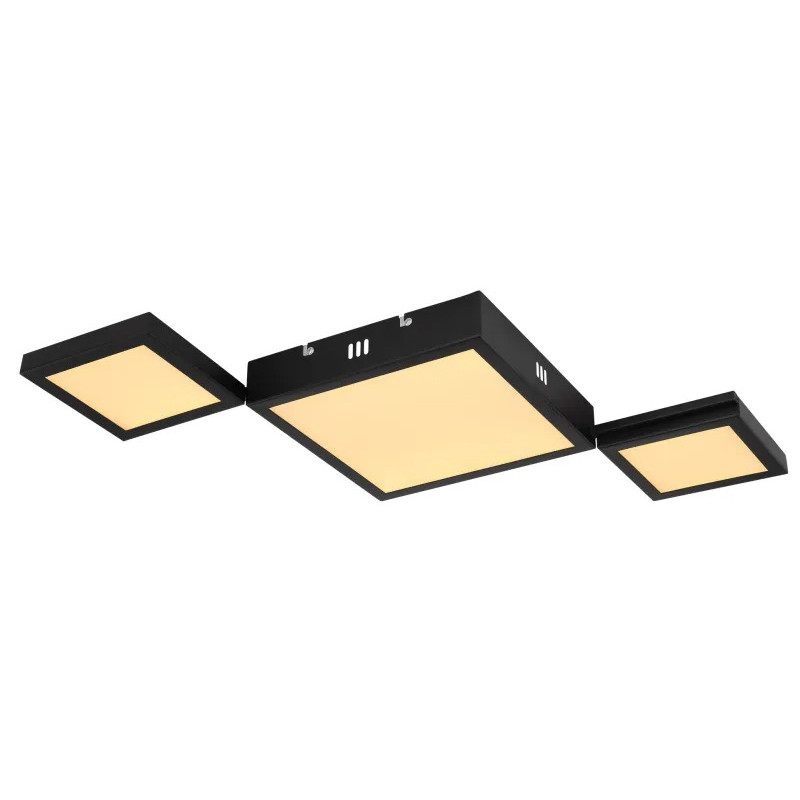 BURKHARDceiling light metal black matt, LED