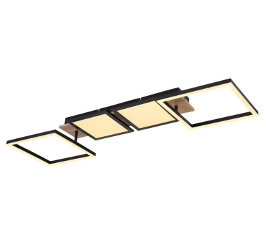 BOSSYceiling light metal black matt, LED