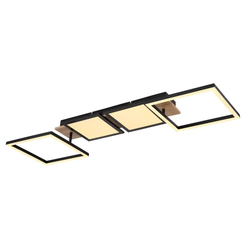 BOSSYceiling light metal black matt, LED