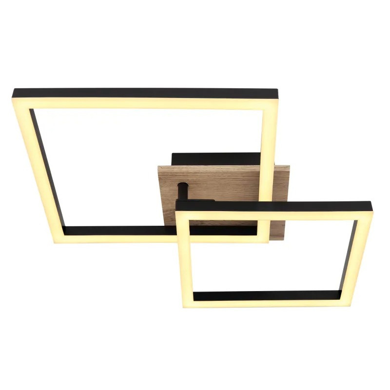 BOSSYceiling light metal black matt, LED