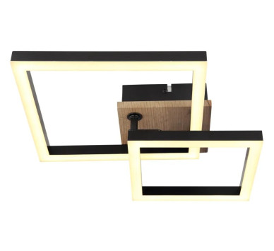 BARDceiling light metal black matt, LED