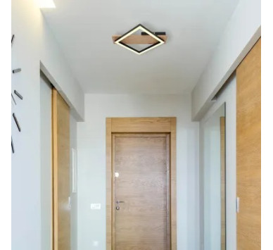 BEATRIXceiling light metal black matt, LED