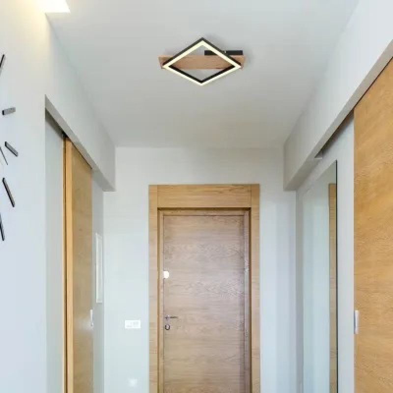 BEATRIXceiling light metal black matt, LED