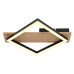 BEATRIXceiling light metal black matt, LED