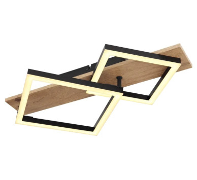BEATRIXceiling light metal black matt, LED