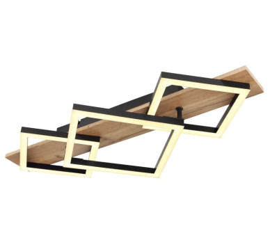 BEATRIXceiling light metal black matt, LED
