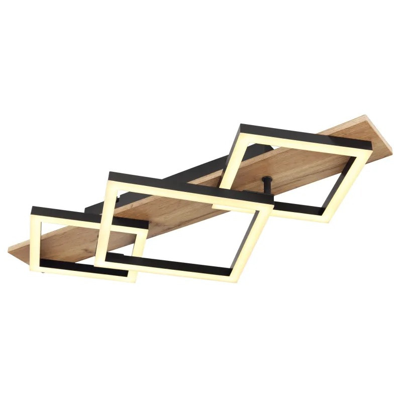 BEATRIXceiling light metal black matt, LED