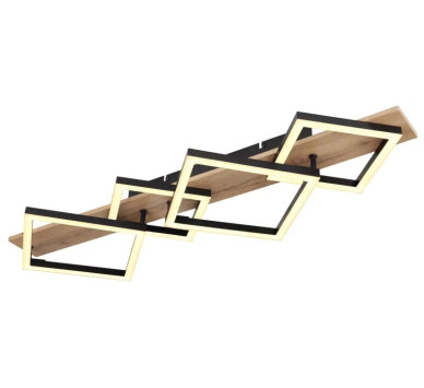 BEATRIXceiling light metal black matt, LED