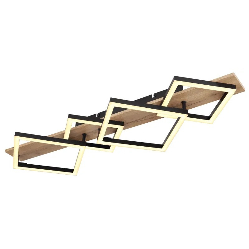 BEATRIXceiling light metal black matt, LED
