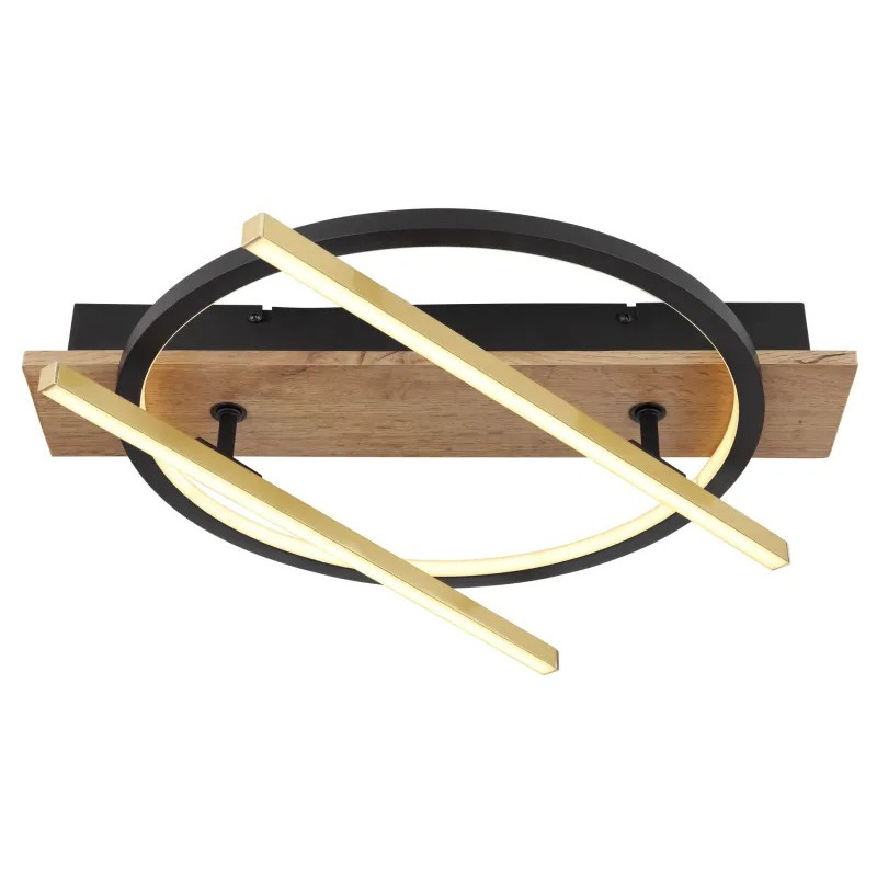 BEATRIXceiling light metal black matt, LED