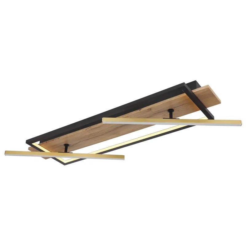 BEATRIXceiling light metal black matt, LED