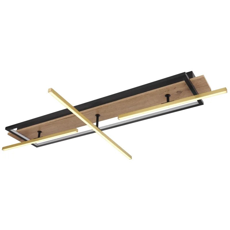 BEATRIXceiling light metal black matt, LED