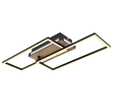 COLLIceiling light metal black matt, LED