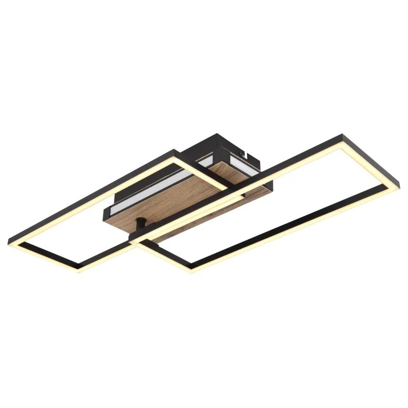 COLLIceiling light metal black matt, LED