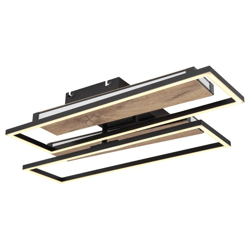 COLLIceiling light metal black matt, LED