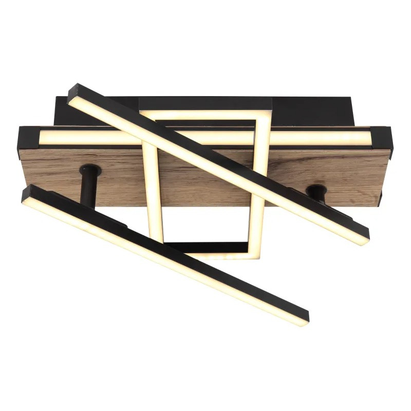 COLLIceiling light metal black matt, LED
