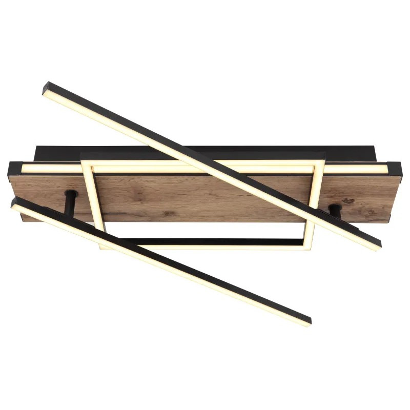 COLLIceiling light metal black matt, LED