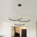 COCOpendant lamp metal black matt, LED