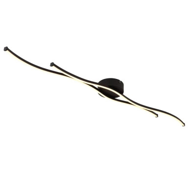 BOYDceiling light metal black matt, LED