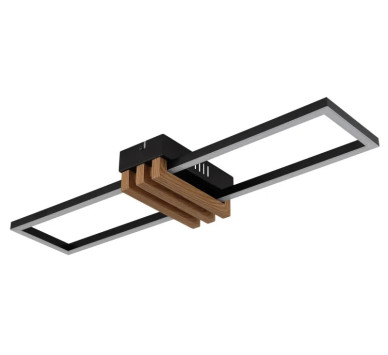 DAKARI I ceiling light metal black matt, LED