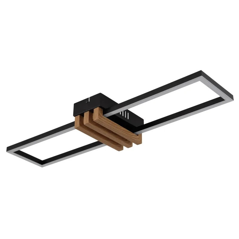 DAKARI I ceiling light metal black matt, LED