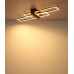 DAKARI I ceiling light metal black matt, LED