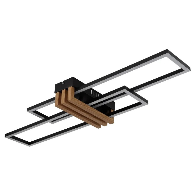 DAKARI I ceiling light metal black matt, LED