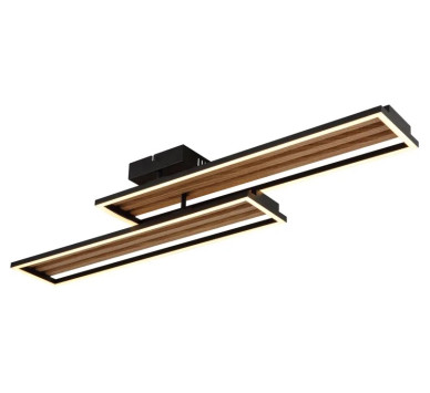 DAKARI I ceiling light metal black matt, LED