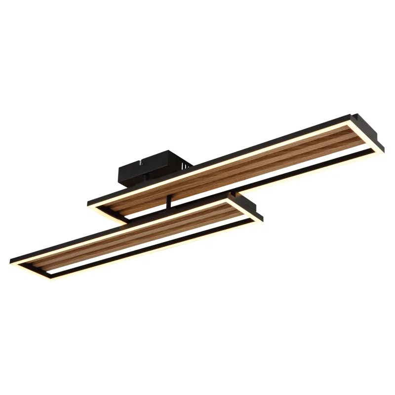DAKARI I ceiling light metal black matt, LED