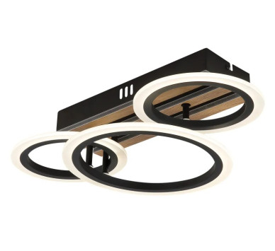 BLEVINS ceiling light metal black matt, LED