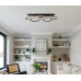 BLEVINS ceiling light metal black matt, LED