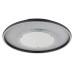 DECKENLEUCHTE ALUMINIUM SCHWARZ MATT, 1XLED ceiling light aluminium black matt, LED
