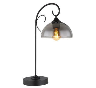 COTTAGEtable lamp metal black matt, 1x E27