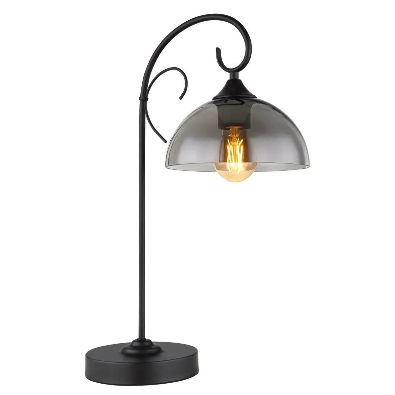 COTTAGEtable lamp metal black matt, 1x E27