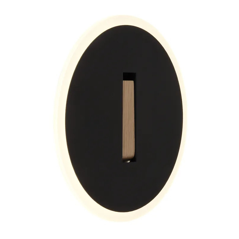 AVERYwall light metal black matt, LED