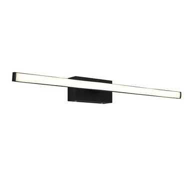 BENNETT wall light metal black matt, LED