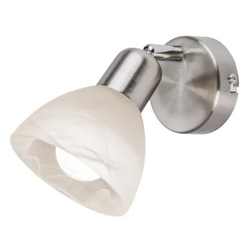 DAYTONAspotlights metal nickel matt, 1x E14 LED