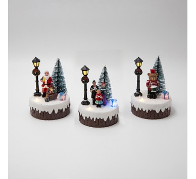 DISPLAY BOX, ΑΓΙΟΣ ΒΑΣΙΛΗΣ, ΑΡΚΟΥΔΑΚΙ ΚΑΙ ΧΟΡΩΔΙΑ, 12 ΤΜΧ, 9x12.8cm